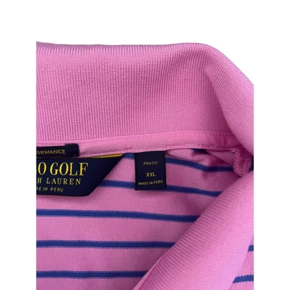 Ralph‎ Lauren Polo Golf Performance Pink Shirt with Large Pony